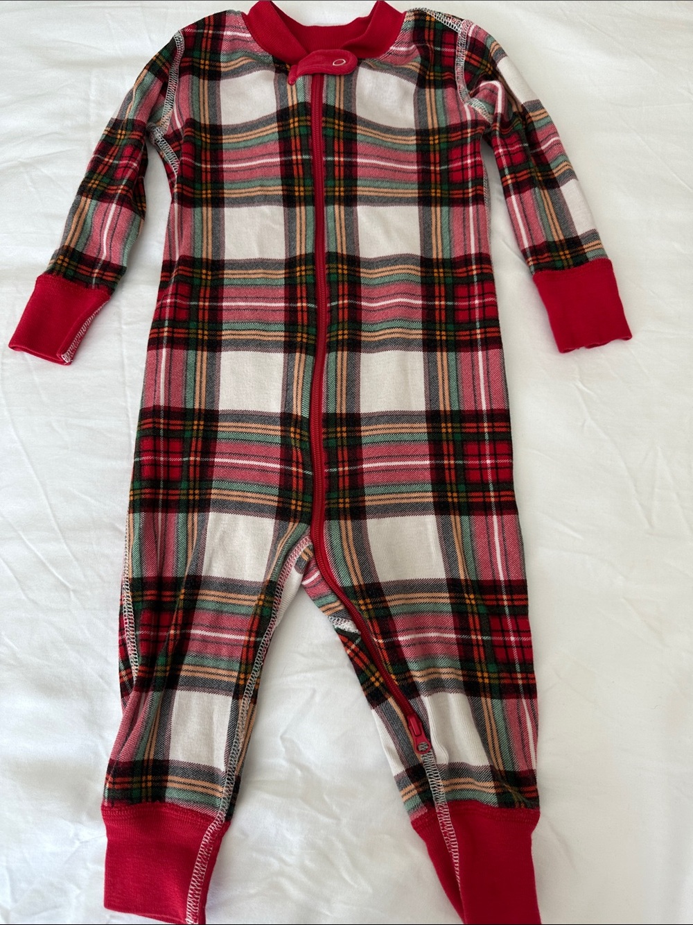 Hanna Andersson - Baby Holiday Zip Sleeper